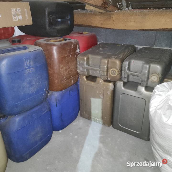 Bańka kanister beczki wielkopolskie Brzeziny
