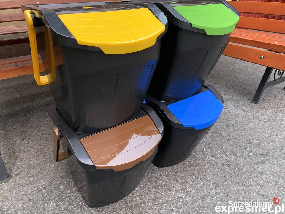 Stojak na worki na śmieci do sortowania odpadów mazowieckie Warszawa