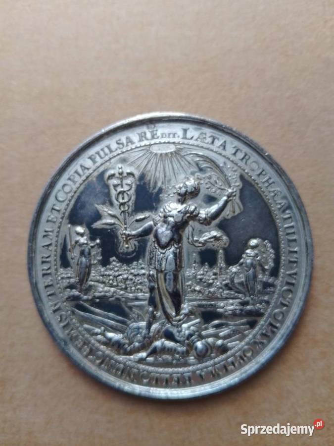 Medal 1648 Sebastian Dadler rokowania pokojowe Złotoryja