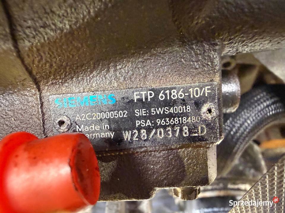 SILNIK RHY Peugeot 307 406 Partner Citroen C5 Chełm