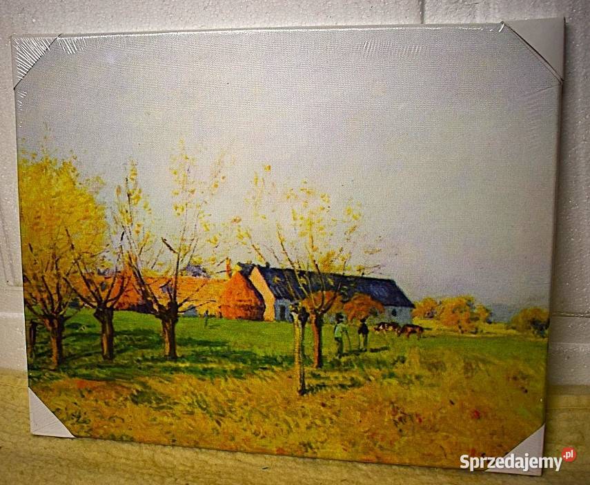 John Twachtmam Wiatraki Holandii 1881reprodukcja Chełmno sprzedam