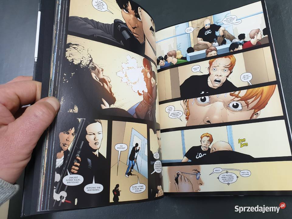 Globalne Pasmo Warren Elliis DC Black Label kredowy papier  Gdynia sprzedam