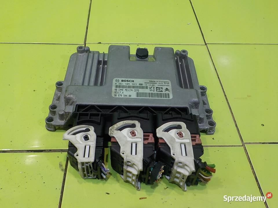 PEUGEOT 207 LIFT 16 VTI 10r HB 5D sterownik osobowe Suków