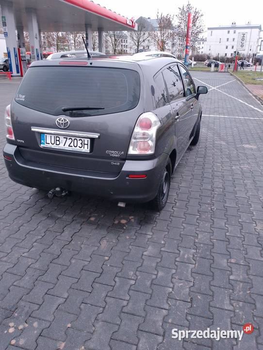 Toyota Corolla Verso II 22 D4D 136 Corolla Verso lubelskie Palikije Pierwsze