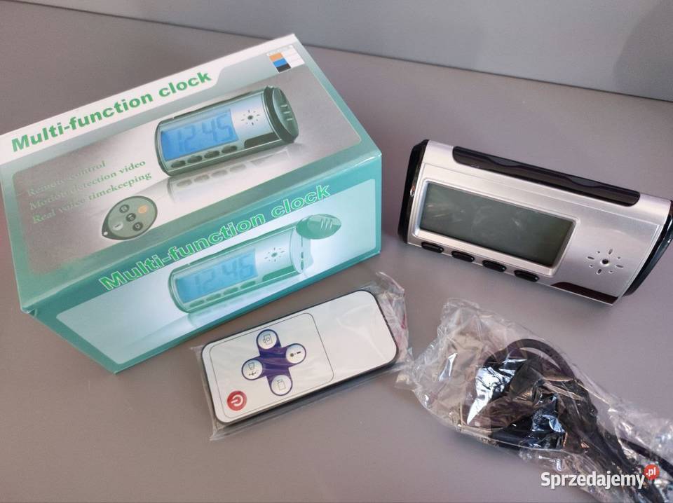 Zestaw Szpiegowski 2x Ukryte Mini Kamery Budzik Kamery mazowieckie Białobrzegi