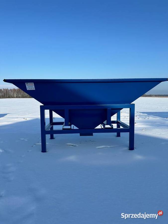 Kosz Zasypowy kosz przyjęciowy lejek paczkarka Niedrzew Pierwszy sprzedam