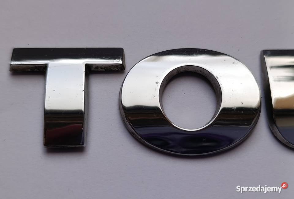 Napis emblemat VW Touran I 0310r Emblematy Lipno