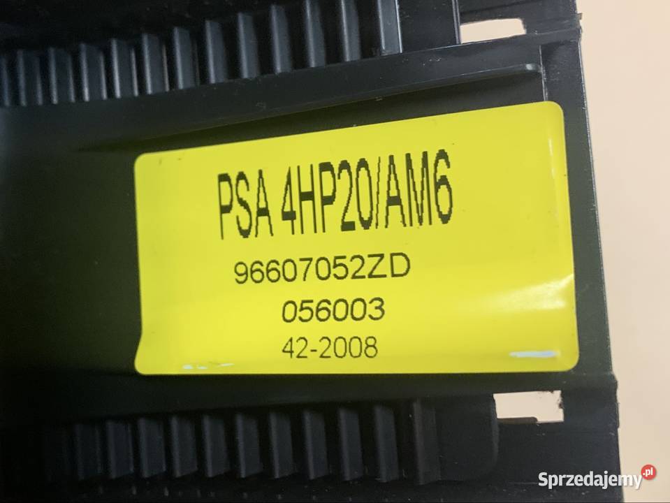 96607052ZD ramka zmiany biegów Peugeot 407 Szczecin