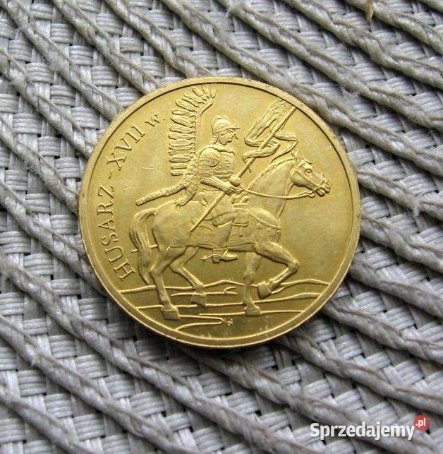 Polska 2 GN 2009r Husarz XVII w Ładna Numizmatyka Kalisz