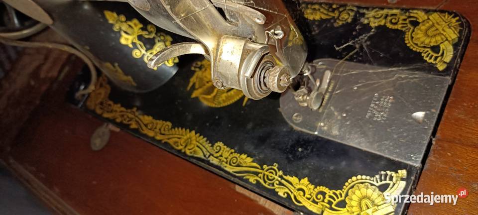 Maszyna do szycia Singer z akcesoriami oryginał Bogucin