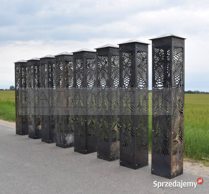 LAMPY OGRODOWE ZE STALI CORTEN Opole