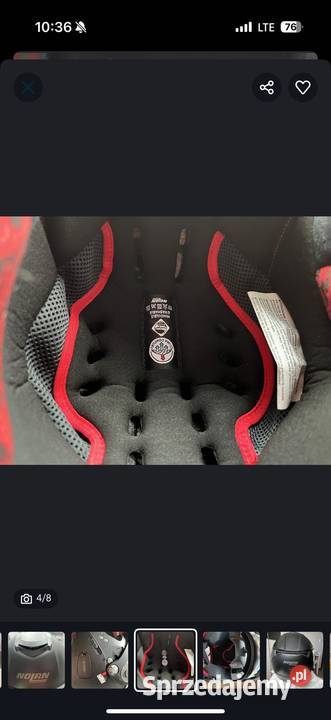 Kask Nolan N90 Pinlock Szczękowy Czarny Mat XL Poznań