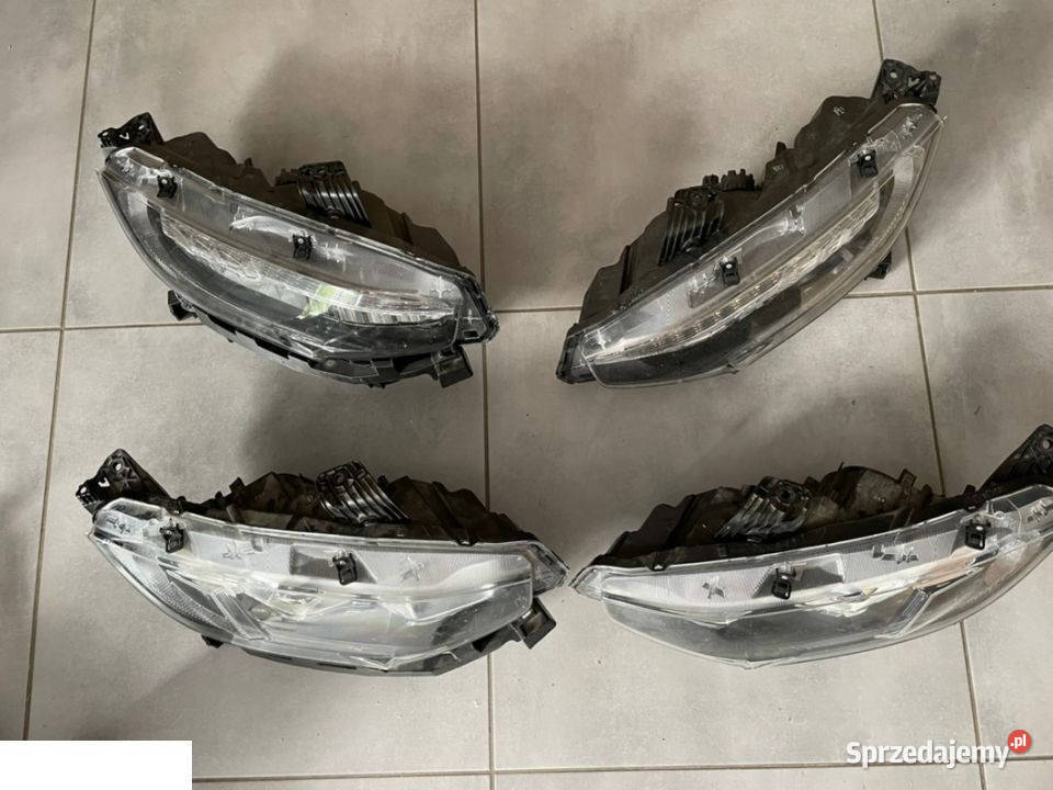 Honda Civic X reflektor soczewka 2017 Kozubszczyzna