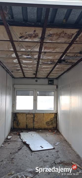 Kontener budowlany szatniowy 61091 Kraków do Wieliczka