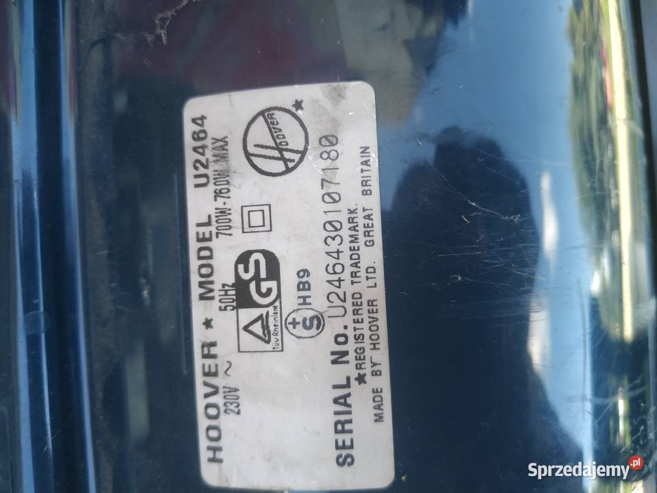 Odkurzacz stojący Hoover AGD drobne Wrocław