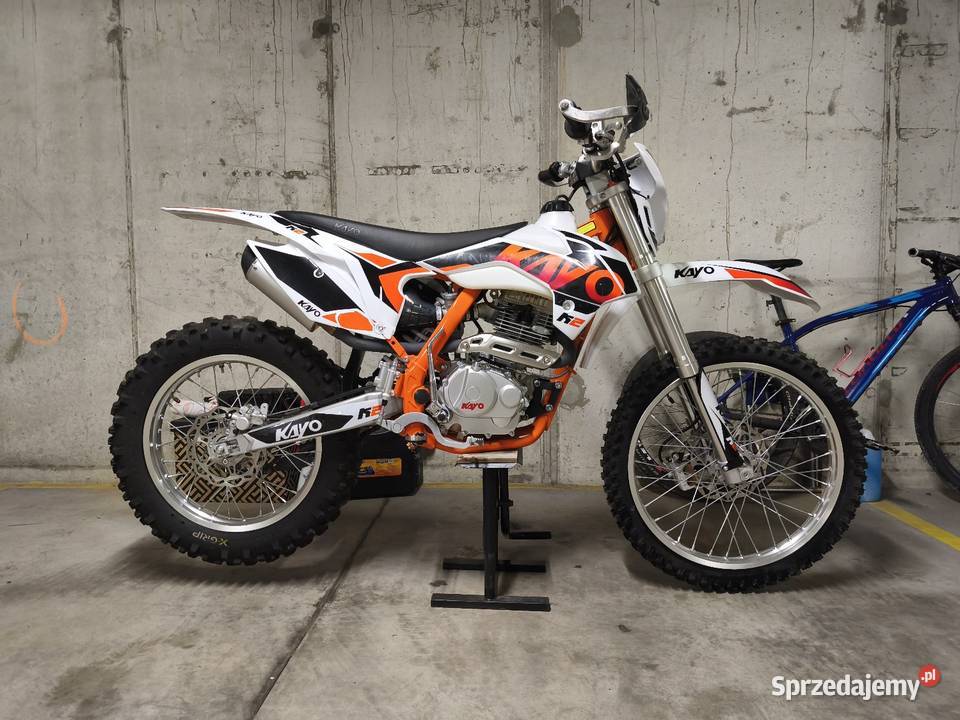 Kayo K2 250 5MTH 2025 prawie nowy Alfarad Asix mazowieckie Mrozy