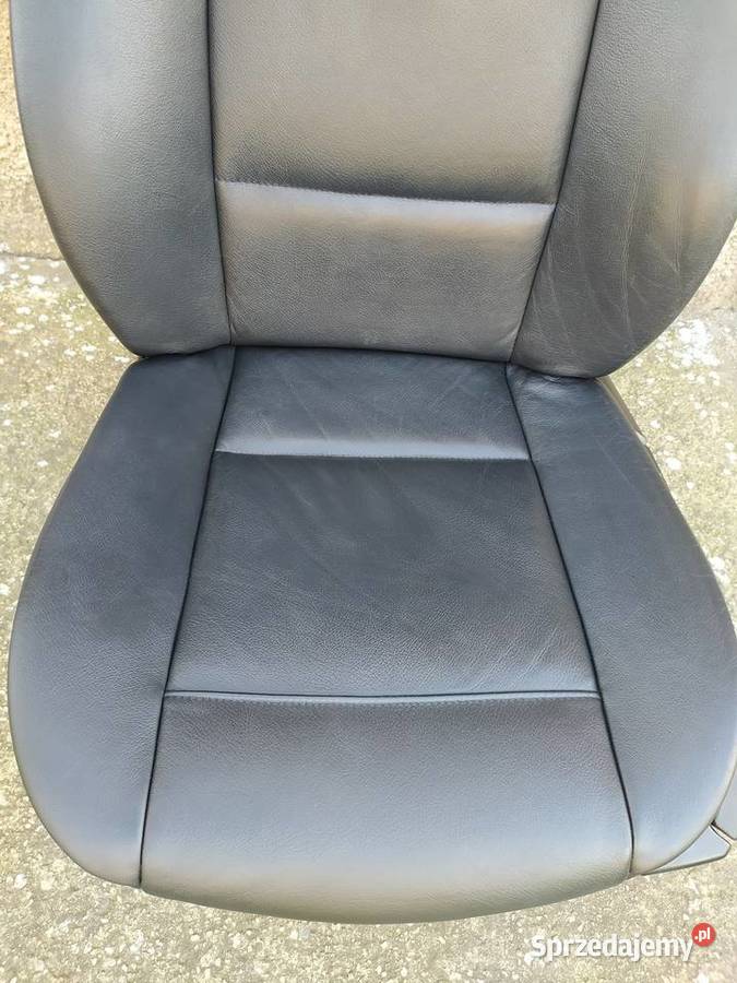 Fotele przód BMW E46 skóra grzane sedan touring Przytulanka