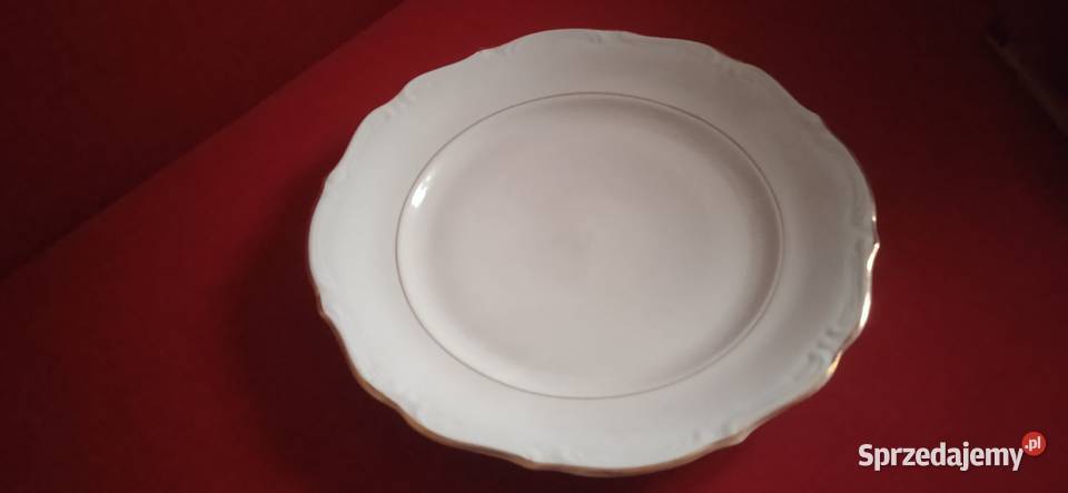 Duży talerz Porcelana Wałbrzych Świdnica