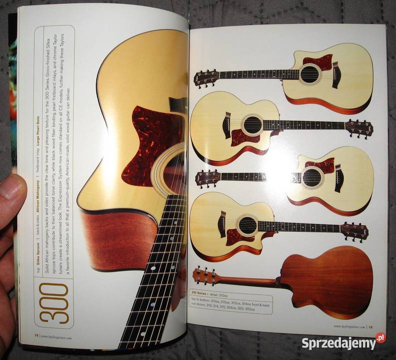 Taylor Guitars 20042005 katalog gitar Kępice