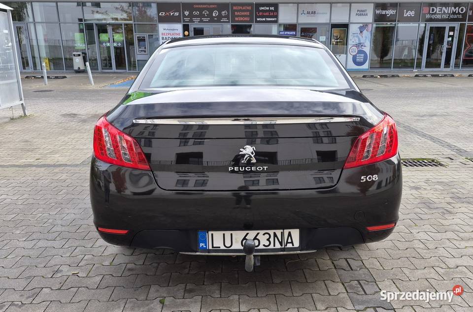 Peugeot 508 16 Benzyna 156 Hak Sedan / Limuzyna