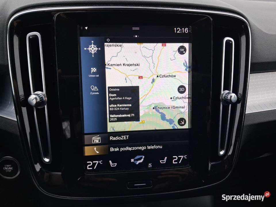 Volvo XC40 2019 20TDI automat sprowadzony przyciemniane szyby XC 40 Chojnice sprzedam