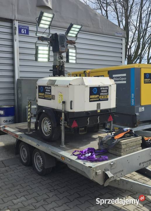 Oświetlenie budowlane Maszt Słup Latarnia Tower Light