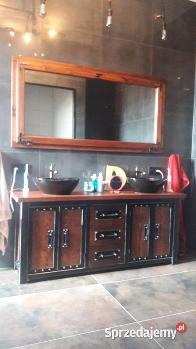 Wyjątkowe Lustro industrialneLoft 4cm Warszawa