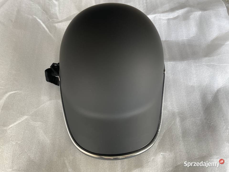 kask retro czapeczka daszek skuter bober 5760 Rozmiar L Jelcz-Laskowice