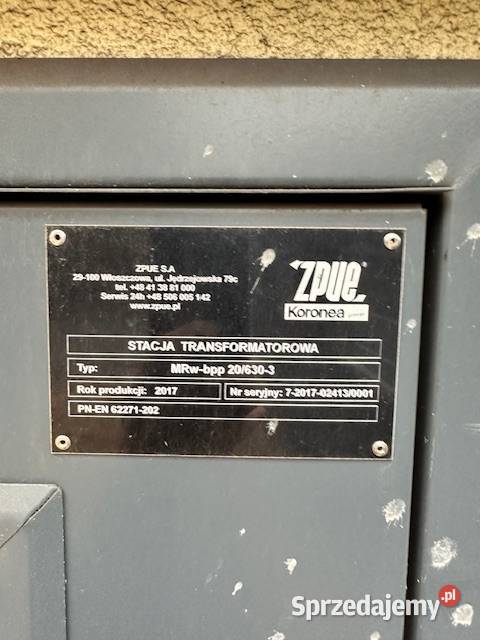 Stacja transformatorowa kontenerowa Mikołów