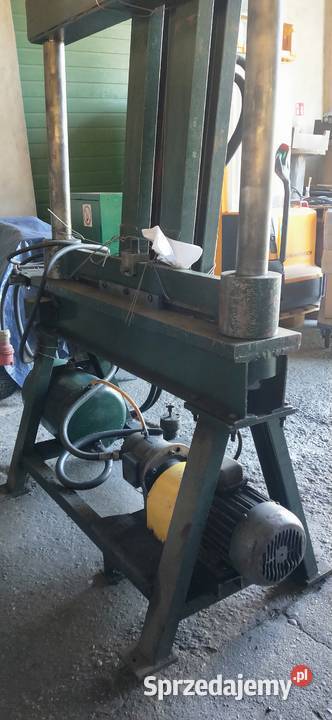 Prasa Hydrauliczna do zaginania blachy drutu 1 Przysieka