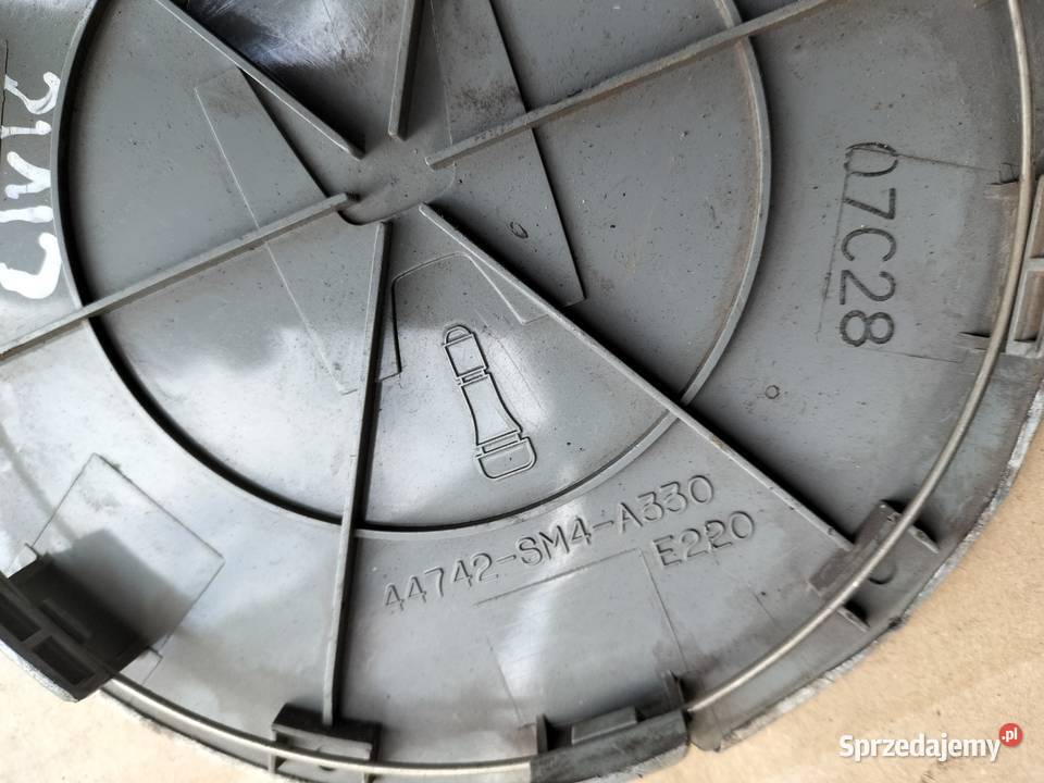 DEKIELEK KOŁPAK KAPSEL HONDA 44742SM4A330 Pozostałe Kamień-Kolonia