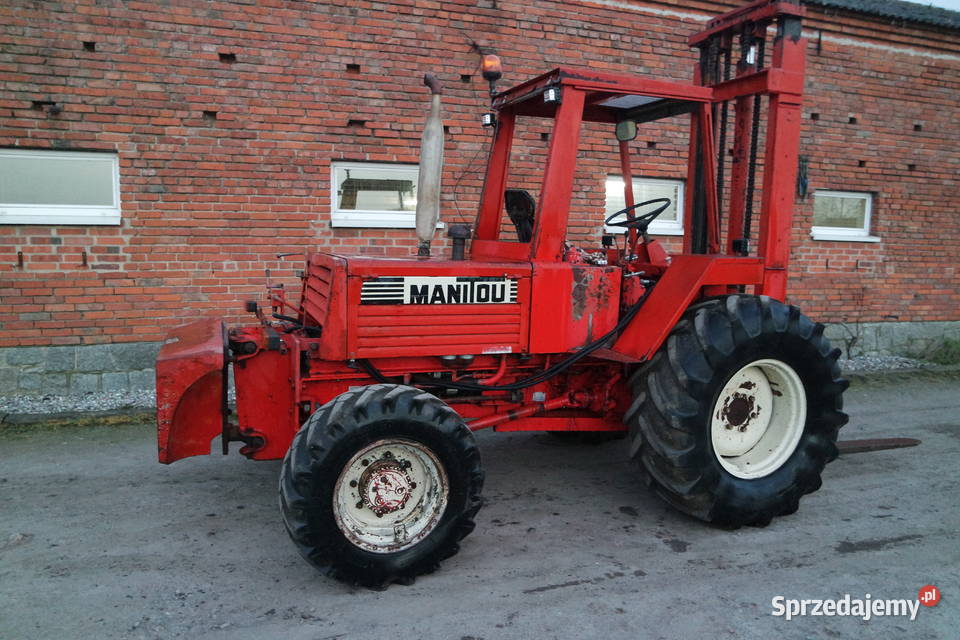 wozek widlowy manitou Sikorzyn