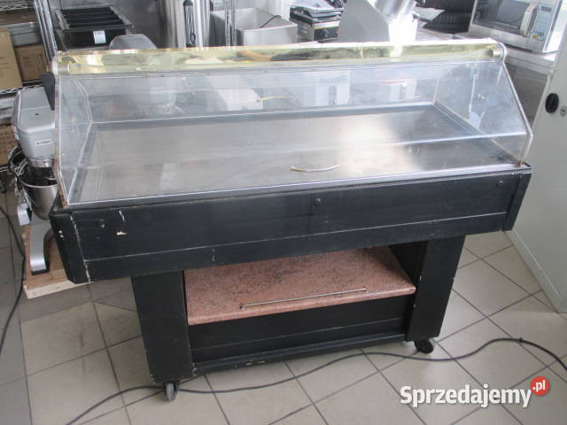 PROFESJONALNY Bar Sałatkowy Na Kołach Drewniany Ostrów Wielkopolski