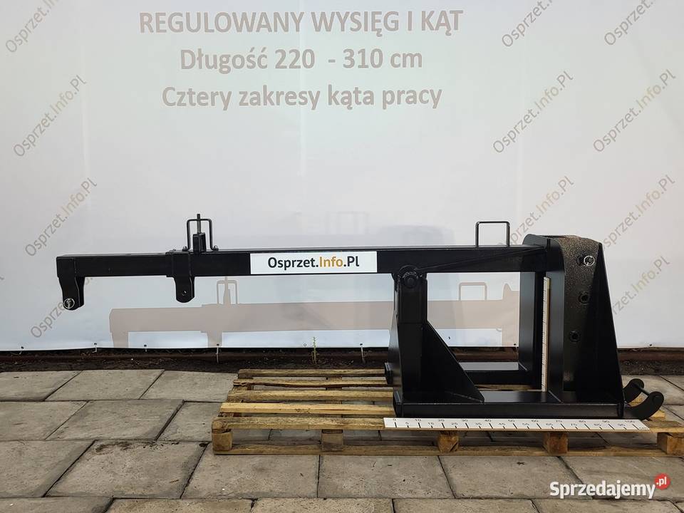 Regulowana przedłużka na widły do palet 23m