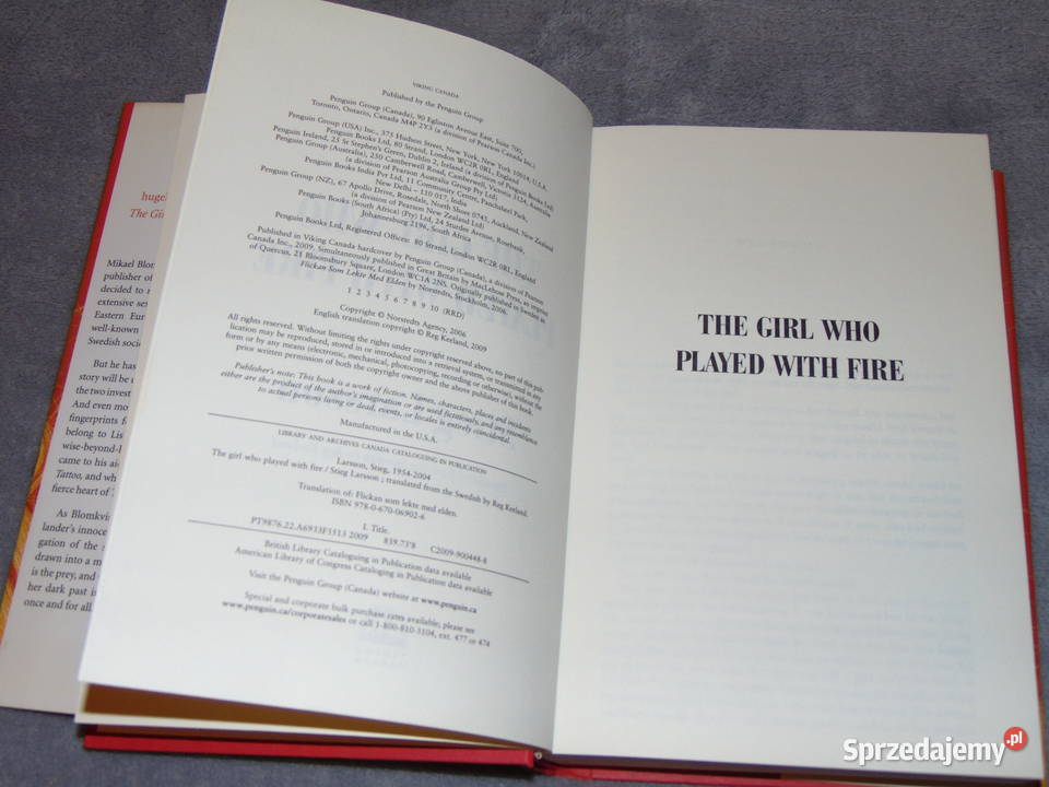 The girl who played with fire Stieg Larsson