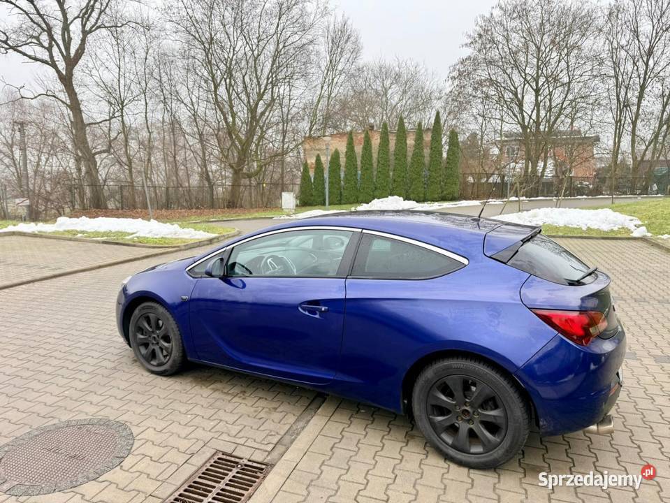 Opel Astra J GTC 14 turbo 2015r małopolskie Kraków