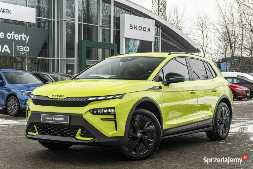 koda ELROQ RS 84 kWh 340 4x4 Nowa elektryczna system Start-Stop Łódź sprzedam