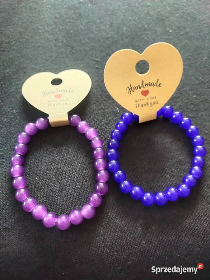 Bransoletki z kamieni szlachetnych Kujawy sprzedam