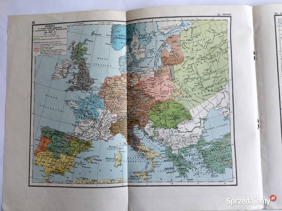 Mały Atlas Historyczny CzNanke Atlas do historii Pozostałe Gdynia sprzedam