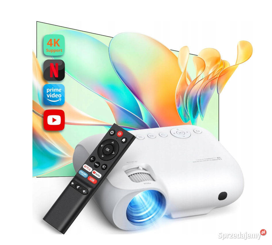Projektor Yoton Y9 1080P Full HD Netflix Prime Warszawa