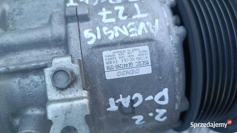 GE4472601258 Sprężarka kompresor klimatyzacji małopolskie Radłów