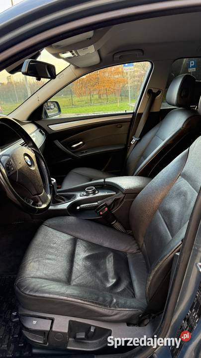 177 Oryginał serwisowana skóra klima super stan Seria 5 mazowieckie