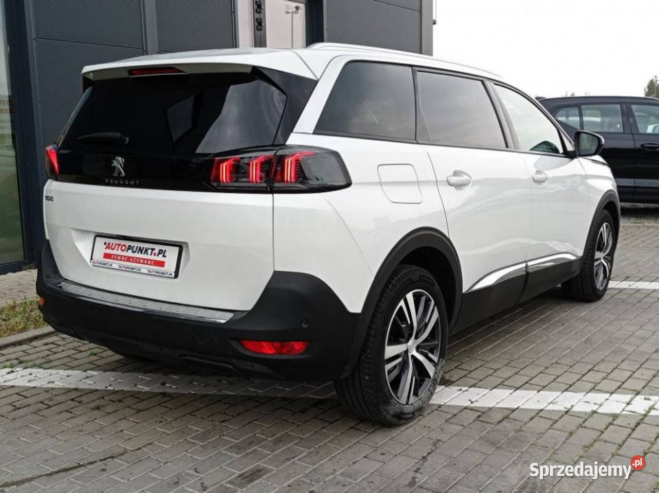 Peugeot 5008 2021r FV23 7 MIEJSC Full LED Kam360 144925km małopolskie sprzedam