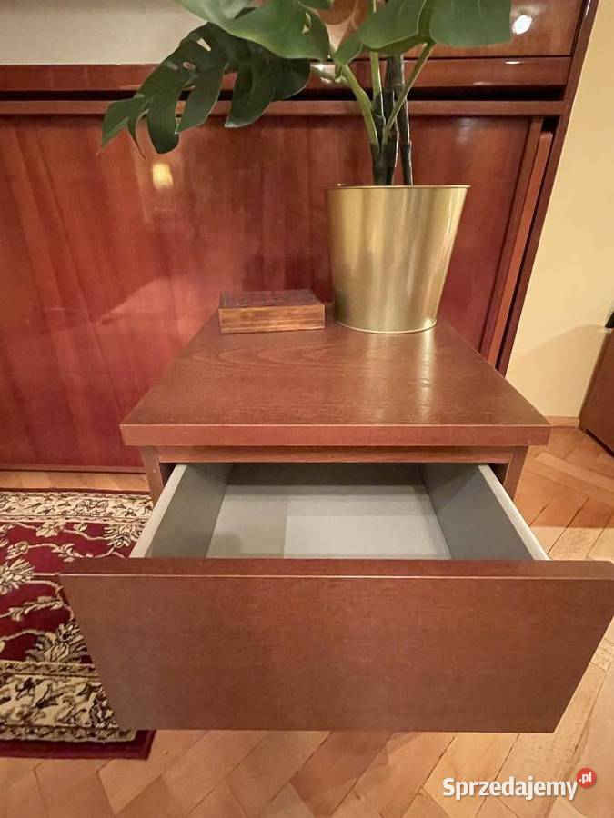 Mała komoda IKEA MALM w kolorze ciemnobrązowym Toruń