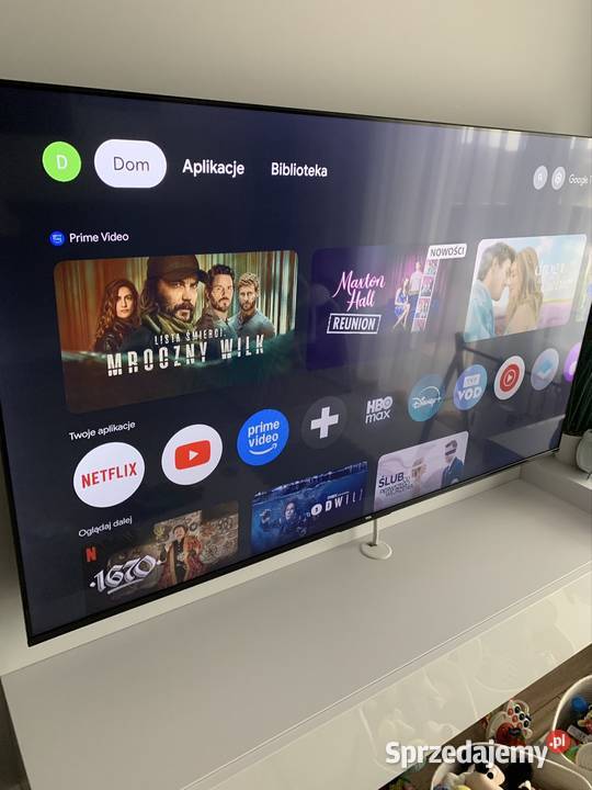 Telewizor tv 55 TCL smart ultra cienki pilot Białystok sprzedam