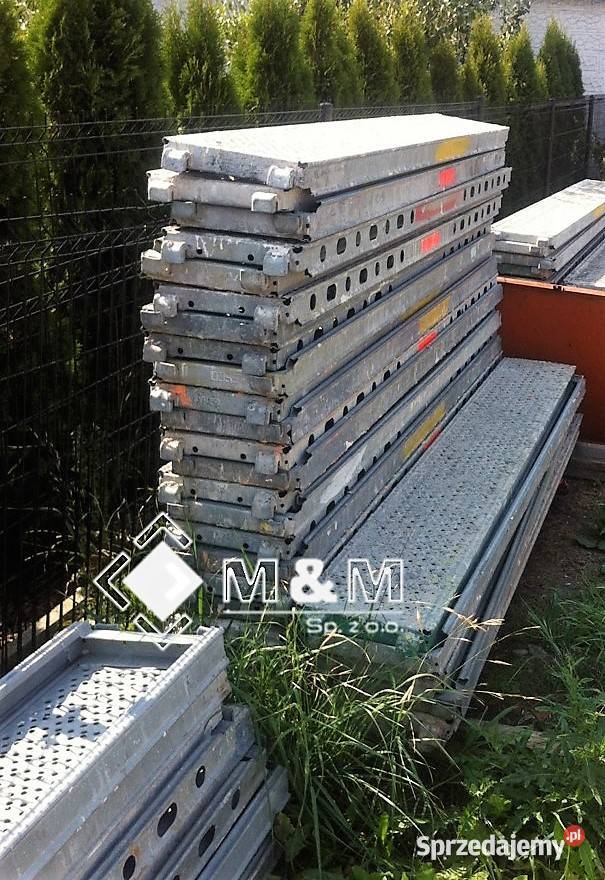 Rusztowanie 5243 m2 używane wymiary 514x102m Stare Siołkowice