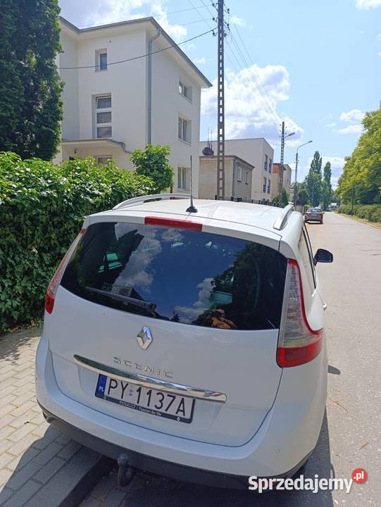 Renault Grand Scnic III 2015 12 Tce 1 WŁAŚCICIEL elektryczne lusterka Poznań sprzedam