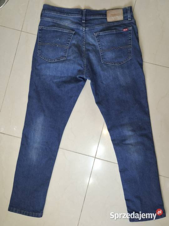 Jeansy 33 Big Star tapered granatowe długie Kraków