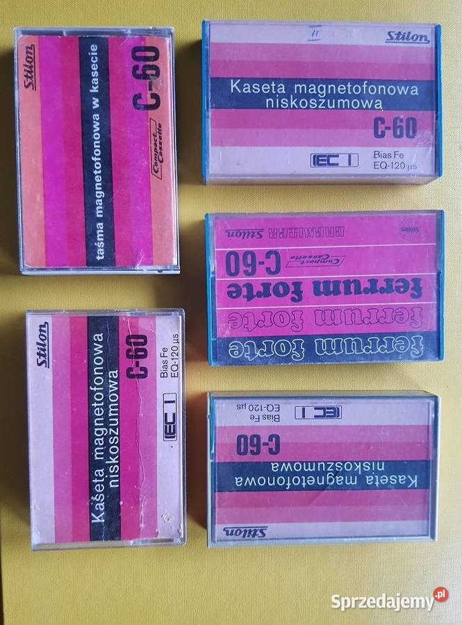 kaseta magnetofonowa Stilon ferrum forte c60 blues Kielce