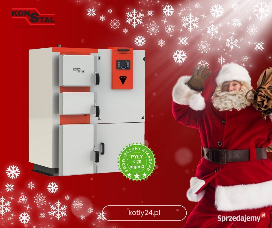 Kocioł KONSTAL SKAMP 16kW na pellet Piec na Pleszew